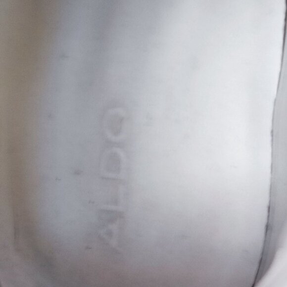 Aldo sneaker white with gold details men's size 10 - Picture 6 of 12